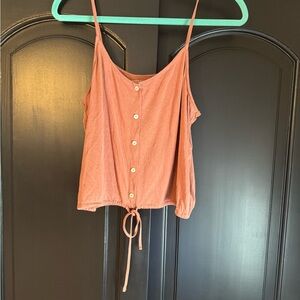 American Eagle Outfitters Button-Down Camisole
